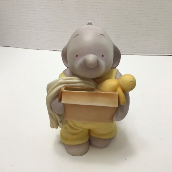 VTG Michel & Company Humphrey’s Corner Elephant Ceramic Bank 2001 - Picture 8 of 9